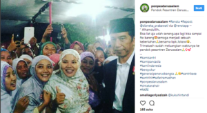 Ini Yang Jad Viral dan Bikin Jokowi Kagum Dengan Pondok Pesantren Darussalam Purwokerto