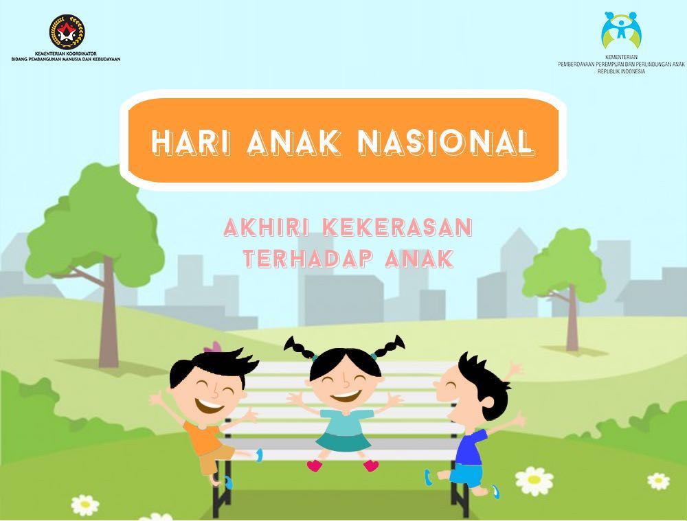 Contoh Poster Hari Anak Nasional