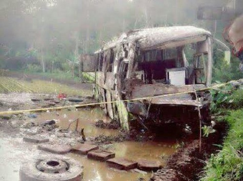 Kecelakan Maut Bus Handoyo Di Belik 8 Orang Tewas