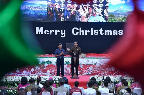 Hadiri Natal Nasional 2016, Presiden Jokowi: Torang Samua Basudara