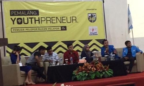 Pasar Online Ngelapak.in Resmi Di Luncurkan, KNPI Gelar Talk Show Youthpreneur