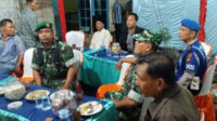 Polri dan TNI Kompak Amankan Dangdutan di Banglarangan, Ampelgading