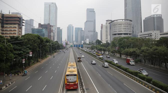 Lalu Lintas Jakarta dan Sekitarnya Terpantau Lancar Pagi Ini