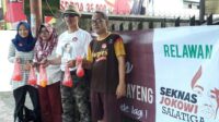 Ketua Seknas Jokowi Salatiga Bersama Para Relawan