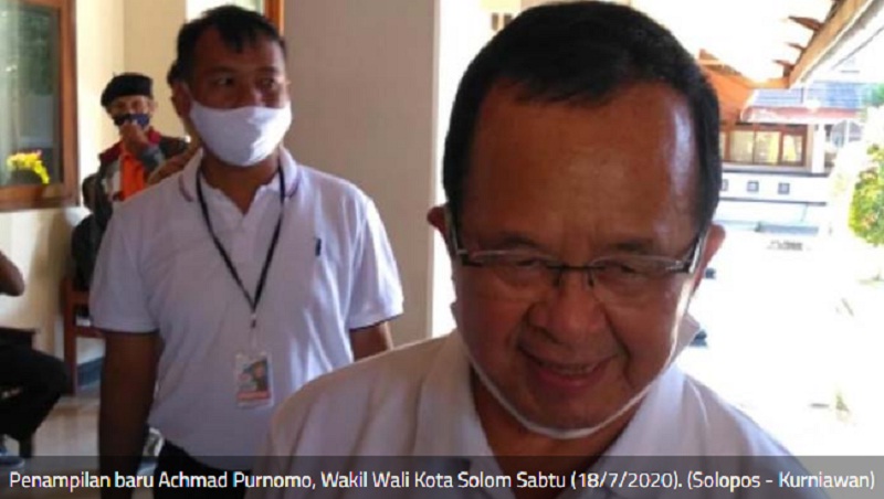 Wakil Wali Kota Solo Purnomo Terkonfirmasi Positif Corona, Begini Keadaanya