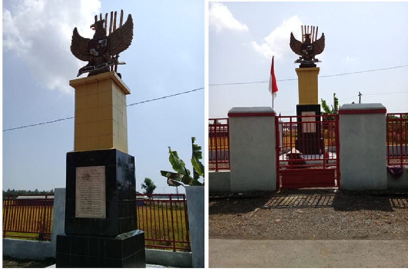 Monumen Tugu Desa Patek, Pemalang Dimasa Kemerdekaan Revolusi Kemerdekaan RI, Ini Daftar Pejuang Yang Gugur