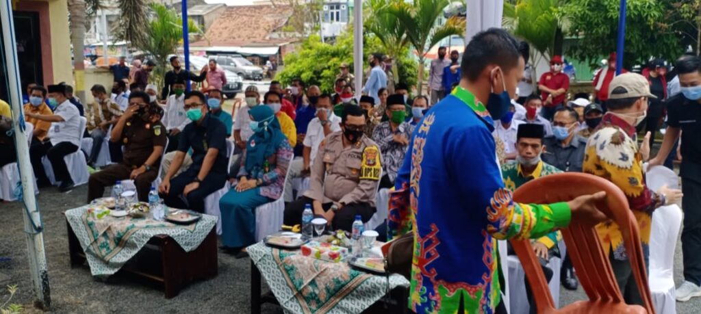 Pilkada Way Kanan: Kapolres Way Kanan Kampanyekan Penerapan Adaptasi Kebiasaan Baru