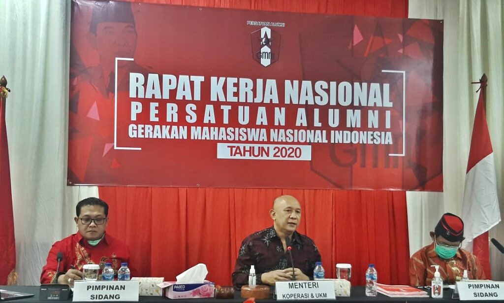 Rakernas PA GMNI, Teten Masduki Beberkan Program UMKM