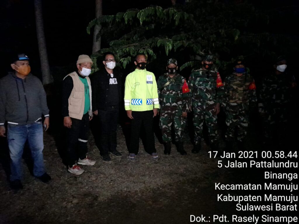 Dikawal TNI dan Polisi Bantuan Gereja Toraja Akhirnya Tiba Di Mamuju