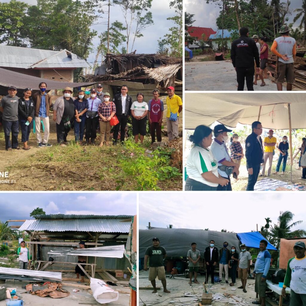 Merajut Harapan, Relawan Gereja Toraja Salurkan Bantuan Untuk Korban Puting Beliung Di Salupao Luwu