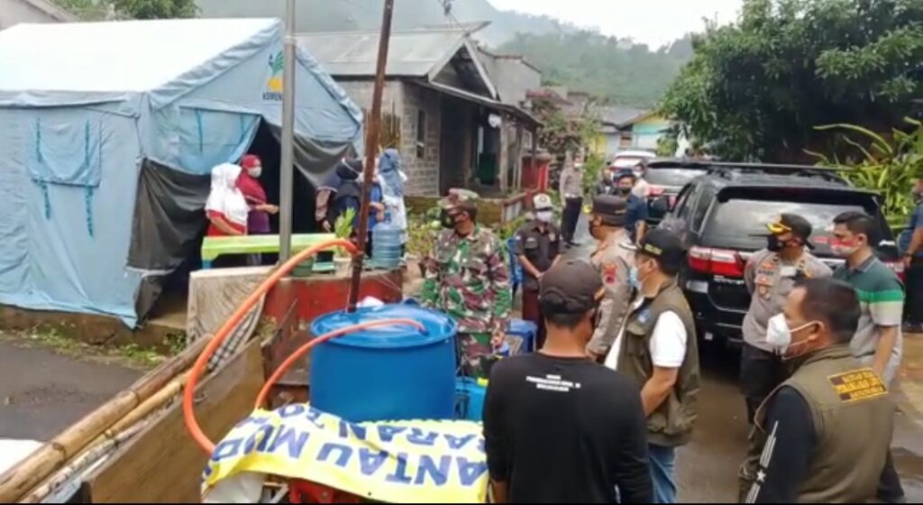Alami Lonjakan Kasus Positif Covid 19, Wabup Pemalang Kunjungi Desa Majalangu