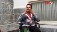 Ketua Umum Gerakan Mahasiswa Nasional Indonesia (GMNI) Arjuna Putra Aldino
