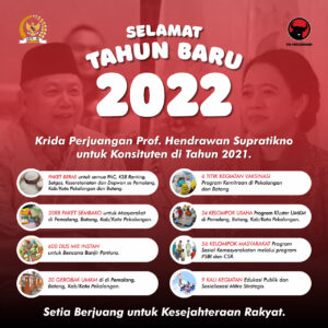 Krida Perjuangan Prof. Hendrawan Supratikno 2021