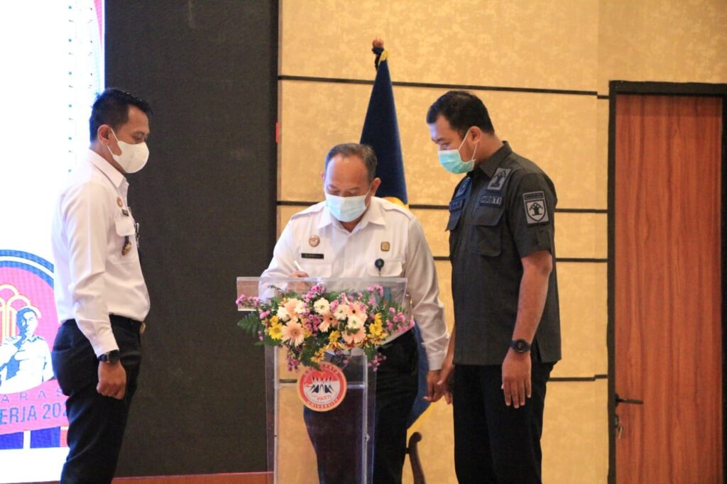 Rutan Salatiga Lakukan Deklarasi Janji Kinerja Bersama UPT Kemenkumham Eks Karesidenan Semarang