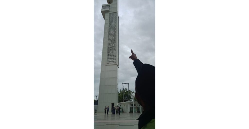 Lambang Menara Masjid Agung Pemalang Roboh