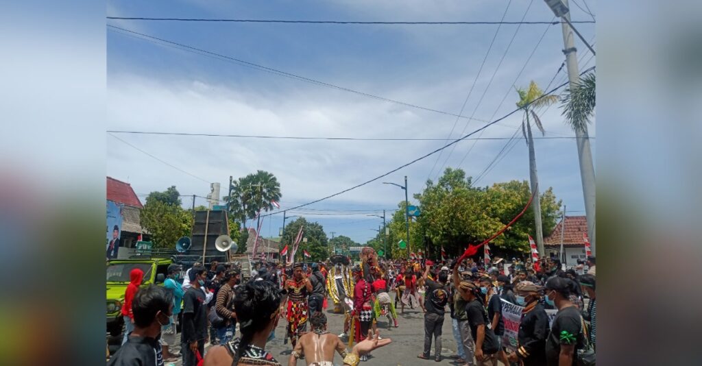 Hari Jadi Pemalang ke 447, Pendopo Diserbu Demonstran