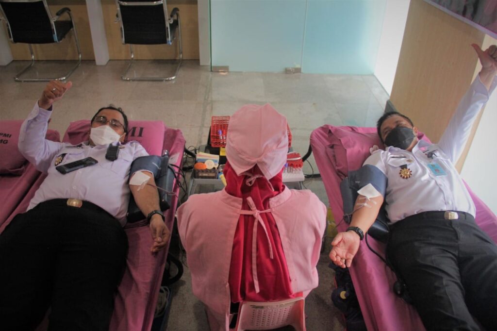 Peringati Hari Bhakti Imigrasi, Kemenkumham Jateng Gelar Donor Darah