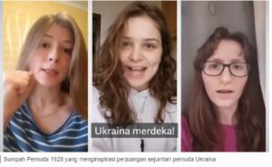 Viral, Vidio Mahasiswa Ukraina Berbahasa Indonesia : Mengaku Terinspirasi Sumpah Pemuda 1928 untuk Melawan Pasukan Rusia