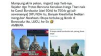 Jadi Bulan-Bulanan Netizen Roy Suryo Hapus Postingan Stupa Borobudur Mirip Jokowi, Polisi : Didalami dan Profilling oleh Siber