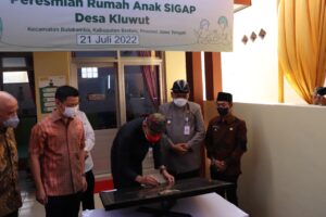 Ganjar Resmikan Rumah Anak Sigap, Upaya Penanganan Kasus Stunting