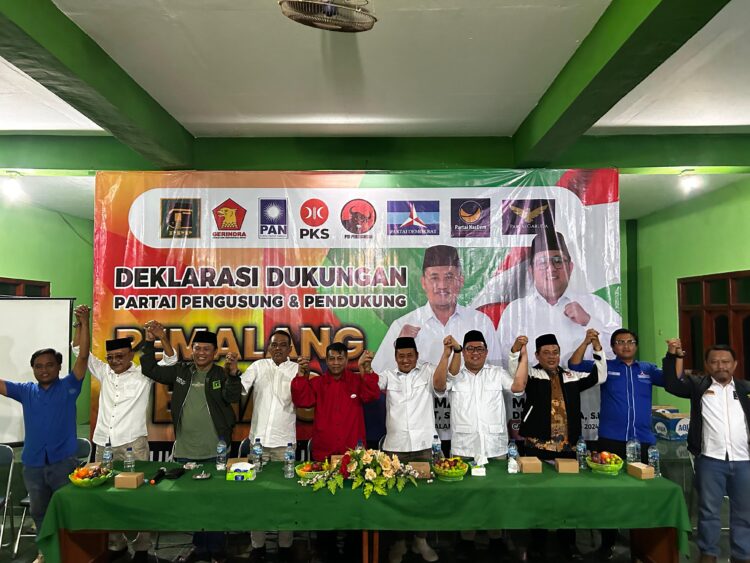 PDI Perjuangan Deklarasi Dukung Mansur Bobby di Pilkada Pemalang