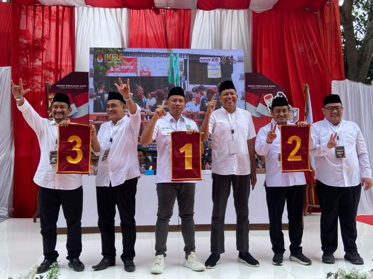 Ini Hasil Pengundian Nomor Urut Pilkada Pemalang 2024