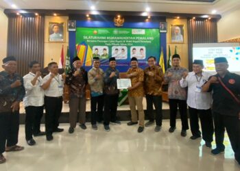 ‘Unboxing’ Visi Misi di Muhammadiyah Pemalang, Paslon An-Nur Hadir Tepat Waktu