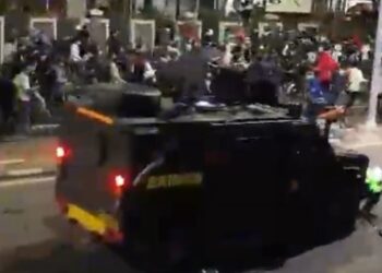 Dilindas Brimob, Driver Ojol Meregang Nyawa di Tengah Aksi Massa