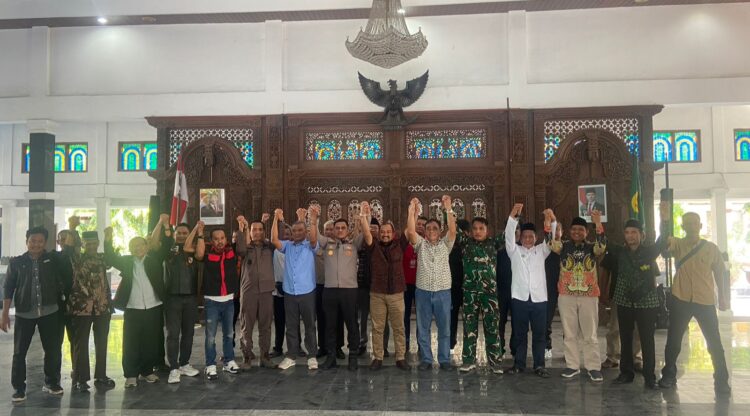 Bertemu Forkopimda, Ormas Pemalang Sepakat Jaga Kondusifitas