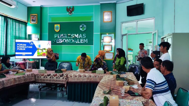 Puskesmas Kebondalem Gelar FKP, Sarpas Jadi Bahan Evaluasi