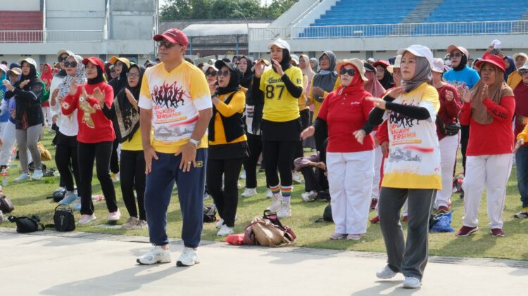 Pemalang Peringati Haornas dengan Senam Bersama