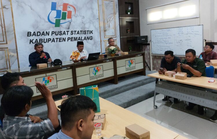 Lewat Literasi Statistik, BPS Pemalang Dorong Media Paham Data