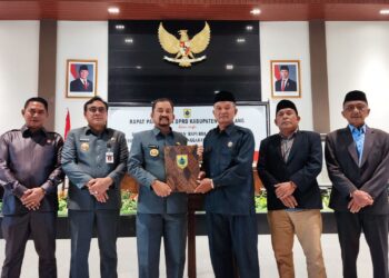 Bupati Sampaikan Hasil Evaluasi Gubernur Terkait Raperda APBD-P