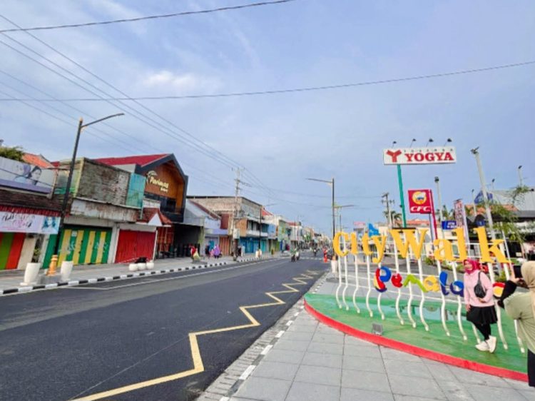 City Walk Pemalang Steril saat Tahun Baru
