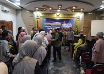 Pedagang Korban Kebakaran Pasar Pemalang Dapat Santunan