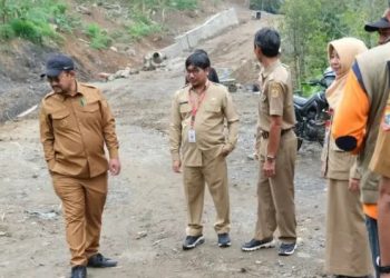 Imbas Longsor, Pemkab Buka Jalan Baru di Wisnu-Majakerta