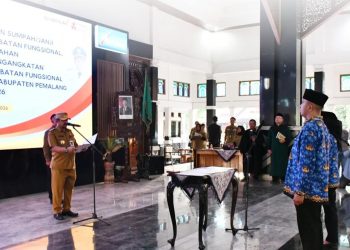 284 PNS Baru Pemalang Resmi Dilantik Bupati