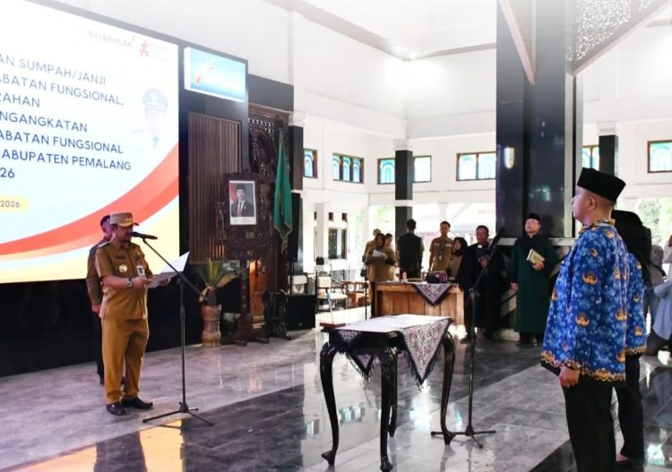 284 PNS Baru Pemalang Resmi Dilantik Bupati