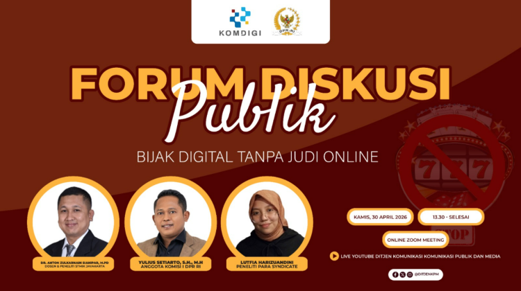 Webinar: Bijak Digital Tanpa Judi Online